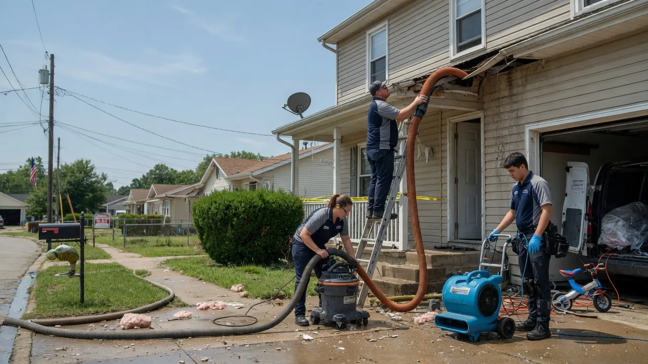 Water Damage Restoration in Doylestown, OH near me